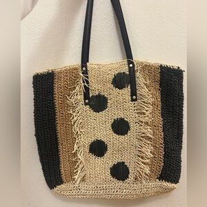 Tommy Bahama Woven Paper Shoulder Bag